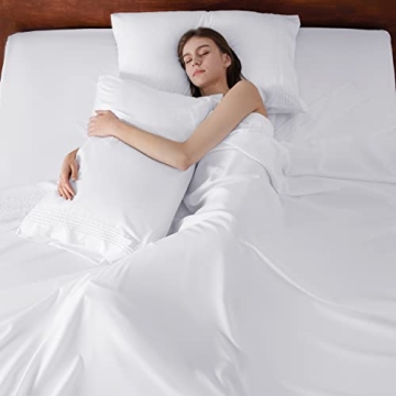 Bedsure Deep Pocket King Sheet Set for Comfortable Sleep