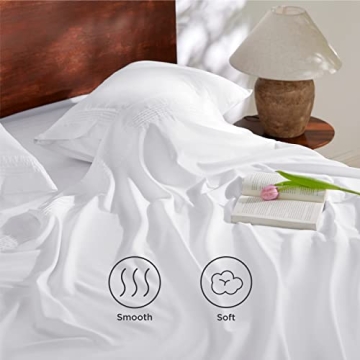 Bedsure Deep Pocket King Sheet Set for Comfortable Sleep