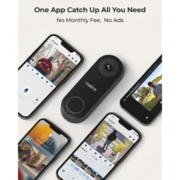 Reolink 2K Video Doorbell with Custom Chime - No Subscription