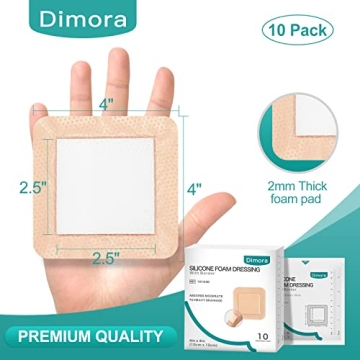 Dimora Silicone Foam Dressing - Effective Wound Care Solution