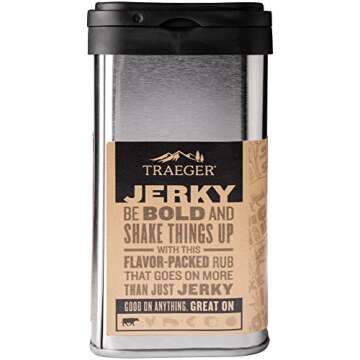 Traeger Grills SPC177 Jerky Rub with Sea Salt & Chili Pepper