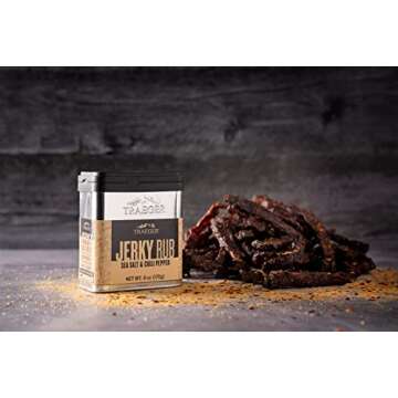 Traeger Grills SPC177 Jerky Rub with Sea Salt & Chili Pepper