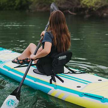 iROCKER Universal Kayak Seat - Comfortable & Portable