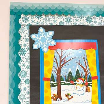 CTP Seasonal Dress for The Weather Bulletin Board Set, 57 Pieces (Creative Teaching Press 1640), 3"-17.5", Multi Color