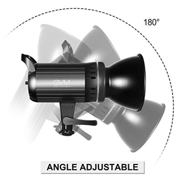 GVM 100W Bi-Color Video Light Kit for Professionals