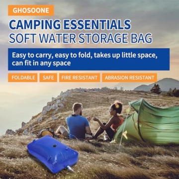 30 Gal Portable Water Storage Bladder for Camping & RV