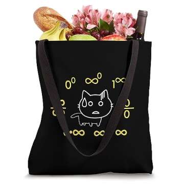 Blackpenredpen Cat & Calculus Tote Bag for Math Lovers