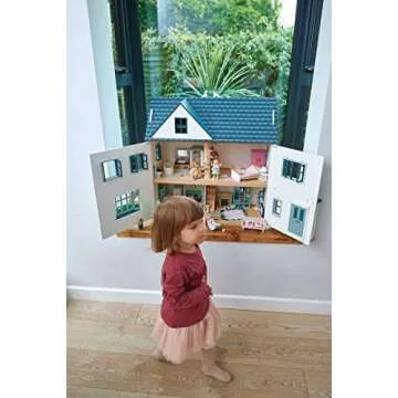 Tender Leaf Toys Dovetail House Luxury Dollhouse for Kids