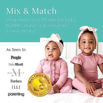 Posh Peanut Mommy Robe for Maternity Labor Delivery - Soft Nursing Robe from Viscose from Bamboo & P...