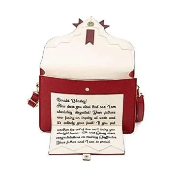 Loungefly X Harry Potter Ron Weasley Howler Mail Crossbody Bag - Festival Crossbody Bags