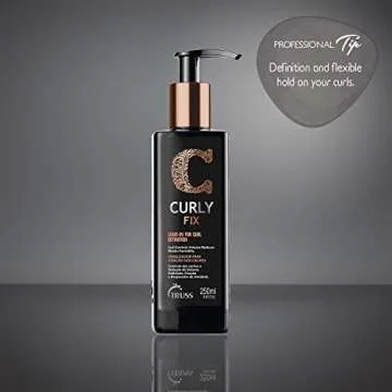 Truss Curly Fix - Leave-in Curl Defining Cream - Medium Hold, Controls Frizz and Reduces Volume for Defined Curls All Day