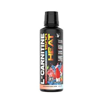 VMI Sports L-Carnitine 1500 Heat Stimulant Free Thermogenic Metabolic Support & Fat Loss for Men & W...