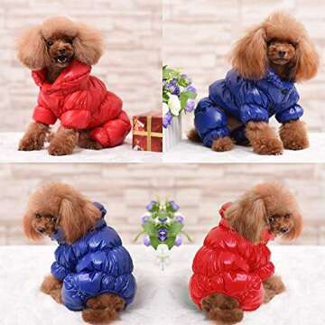 Warm YOUDirect Winter Dog Coat for Small Dogs