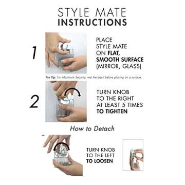 The Hair Shop Style Mate | Portable Hair Extension Caddy