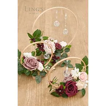 Ling's Moment Floral Centerpieces - Rustic Wedding Decor