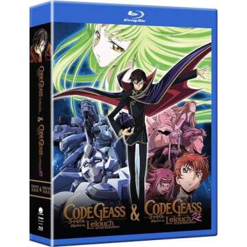 Code Geass: The Complete Series Blu-ray Set - Collectible Edition
