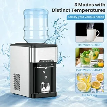 PETSITE 3-in-1 Water Cooler & Ice Maker - Top-Loading