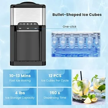 PETSITE 3-in-1 Water Cooler & Ice Maker - Top-Loading