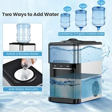 PETSITE 3-in-1 Water Cooler & Ice Maker - Top-Loading