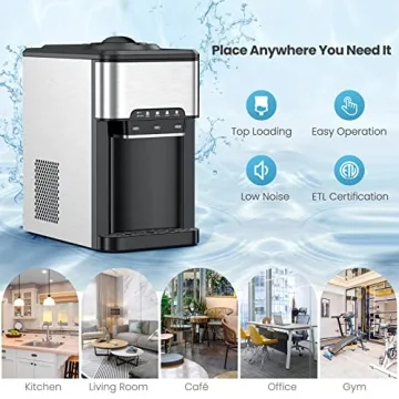 PETSITE 3-in-1 Water Cooler & Ice Maker - Top-Loading