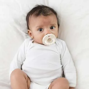 Ryan & Rose Cutie PAT Silicone Pacifier Teether (Starter Kit, Neutral)