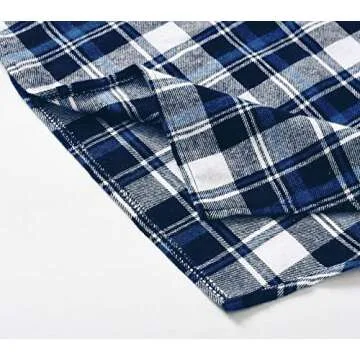 Latuza Plaid Flannel Nightgowns for Women - Cozy Style
