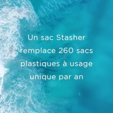 Stasher Platinum Silicone Food Grade Reusable Storage Bag, Clear (Sandwich) | Reduce Single-Use Plastic | Cook, Store, Sous Vide, or Freeze | Leakproof, Dishwasher-Safe, Eco-friendly | 28 Oz