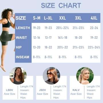 5 Pack Biker Shorts Women - 5"/8" High Waist Spandex Workout Yoga Running Athletic(Black/Navy/Dark Grey/Complexion/White,Plus)