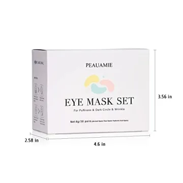 PEAUAMIE Under Eye Patches for Puffiness and Dark Circles
