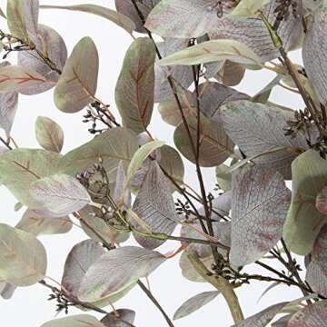 OLIGANE 6FT Artificial Fake Trees,Tall Fake Plants Faux Tree for Home Decor Indoor Outdoors Red