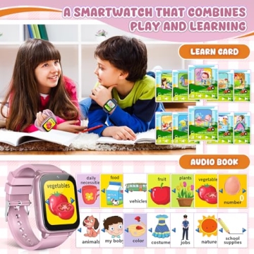 HAPPINNO Kids Smart Watch for Engaging Fun & Learning