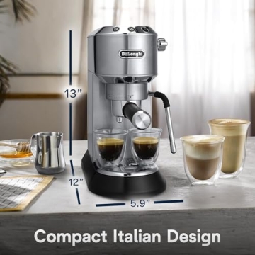 De'Longhi Dedica Arte Espresso Machine for Home Baristas