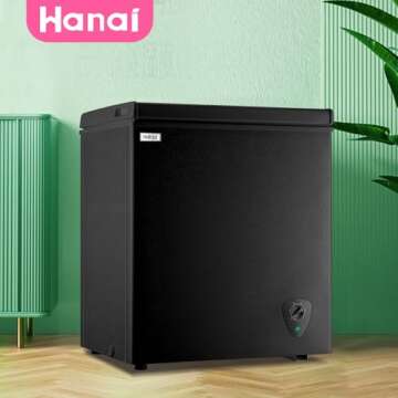 Find Space with WANAI 5.0 Cubic Chest Freezer – Ideal for Small Homes