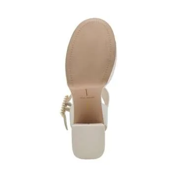 Dolce Vita Women's Bobby Slide Sandal – Elegant White Pearls