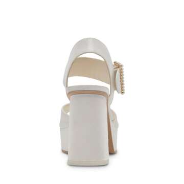 Dolce Vita Women's Bobby Slide Sandal – Elegant White Pearls