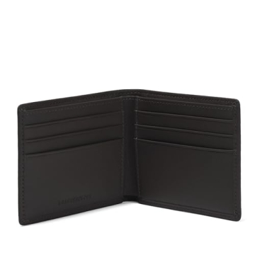 Leatherology Black Onyx Thin Bifold Wallet for All Occasions