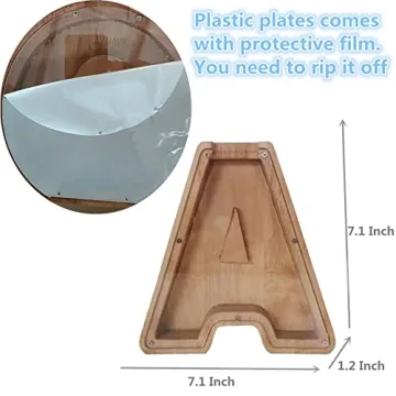 Personalized Wooden Money Bank for Kids' Gifts