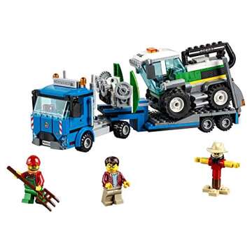 LEGO City Great Vehicles Harvester Transport 60223 Building Kit (358 Pieces)