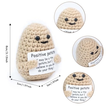 Funny Positive Potato & P Set - Cheer Up Gifts for Students