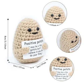 Funny Positive Potato & P Set - Cheer Up Gifts for Students