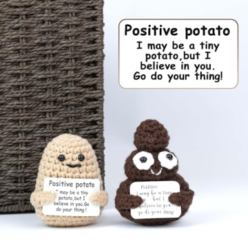 Funny Positive Potato & P Set - Cheer Up Gifts for Students
