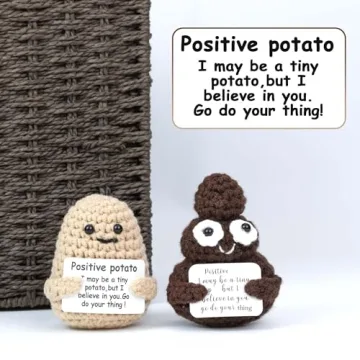 Funny Positive Potato & P Set - Cheer Up Gifts for Students