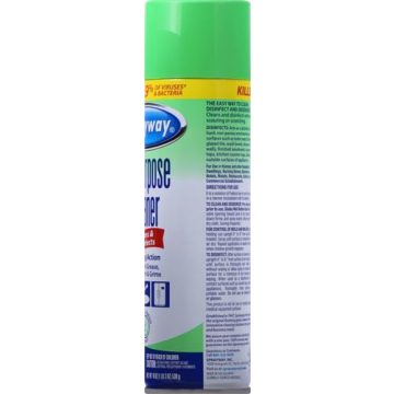 Sprayway SW5002R All Purpose Disinfectant Cleaner, Foaming Action, 19 Ounce