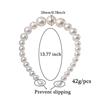 Elegant Pearl Headband for Women - Stylish Hair Accessory