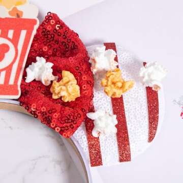 CHuangQi Mouse Ears Headband - Double-Sided Sequins Fun