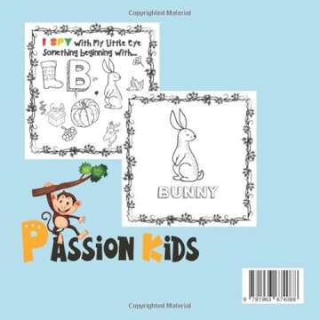 I Spy Easter Book For Kids Ages 2-5: Fun Learning Activity