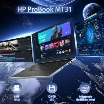 HP ProBook MT31 Mobile Thin Client Business Laptop, Intel® Celeron® 3867U, 8GB RAM, 128GB SSD, 13....