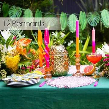 Tropical Palm Leaf Garland 8.5ft - Party Decor