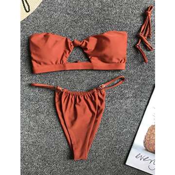KUANGDUO High Waisted Bikini Set for Women