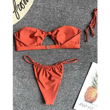 KUANGDUO High Waisted Bikini Set for Women